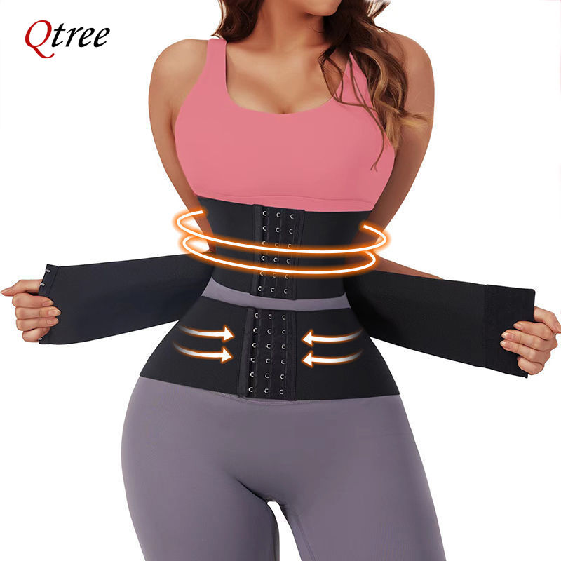 Shapewear Bodysuit Firm - Qtree обновленный тренажер для талии, корректирующее