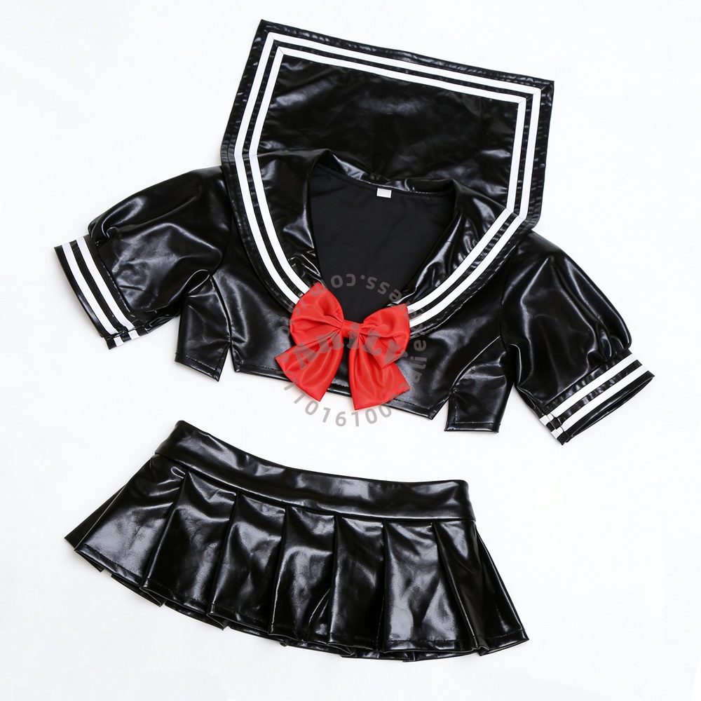 Garter Belt Set - Эротический костюм школьницы-матроски AniLV: соблазнительная пижама