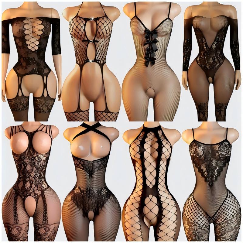 Bodystocking Fishnet - Сексуальный комплект нижнего белья для женщин,