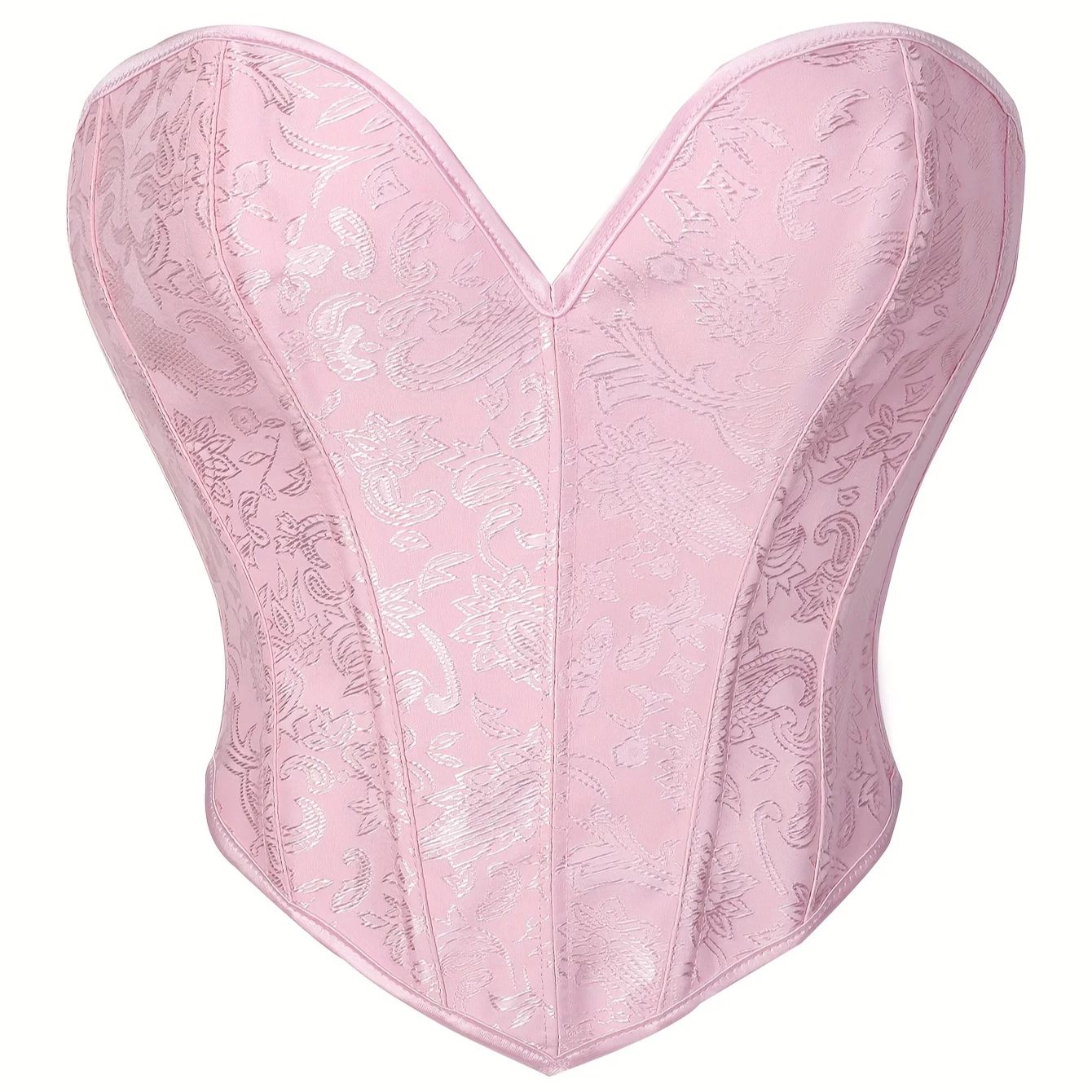 Розовый готический корсет в ви – обзор и цена Strapless Bra Backless