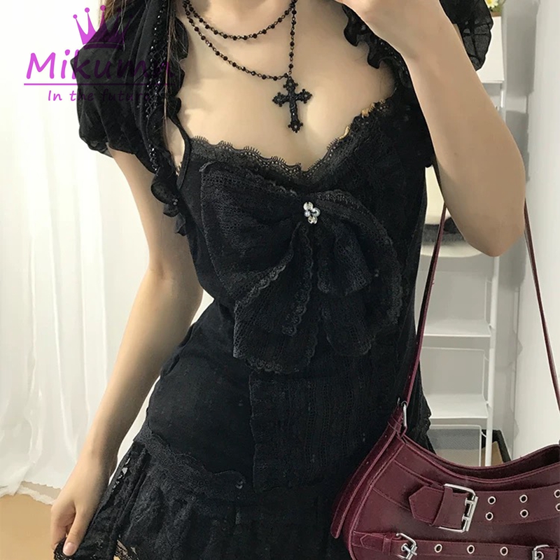 Комплект из 3 предметов в готи – обзор и цена Cami Top Lace