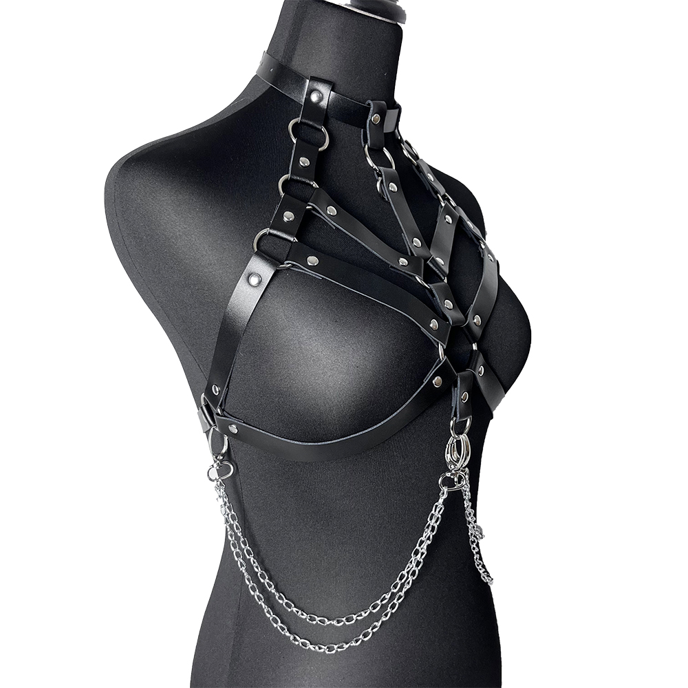 Женское кожаное нижнее белье,  – обзор и цена Garter Belt Set