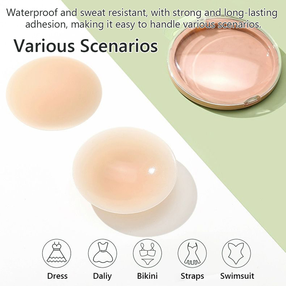 3 пары моющихся многоразовых с – обзор и цена Nipple Cover Pasties