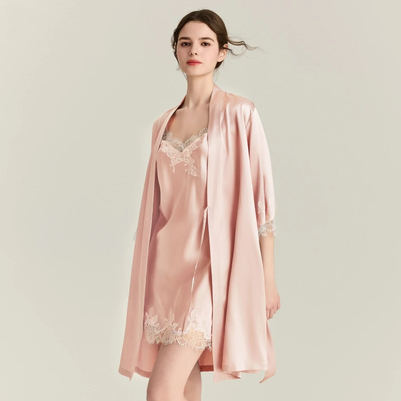22 мм 100% шелковый халат туто – обзор и цена Robe Silk Women