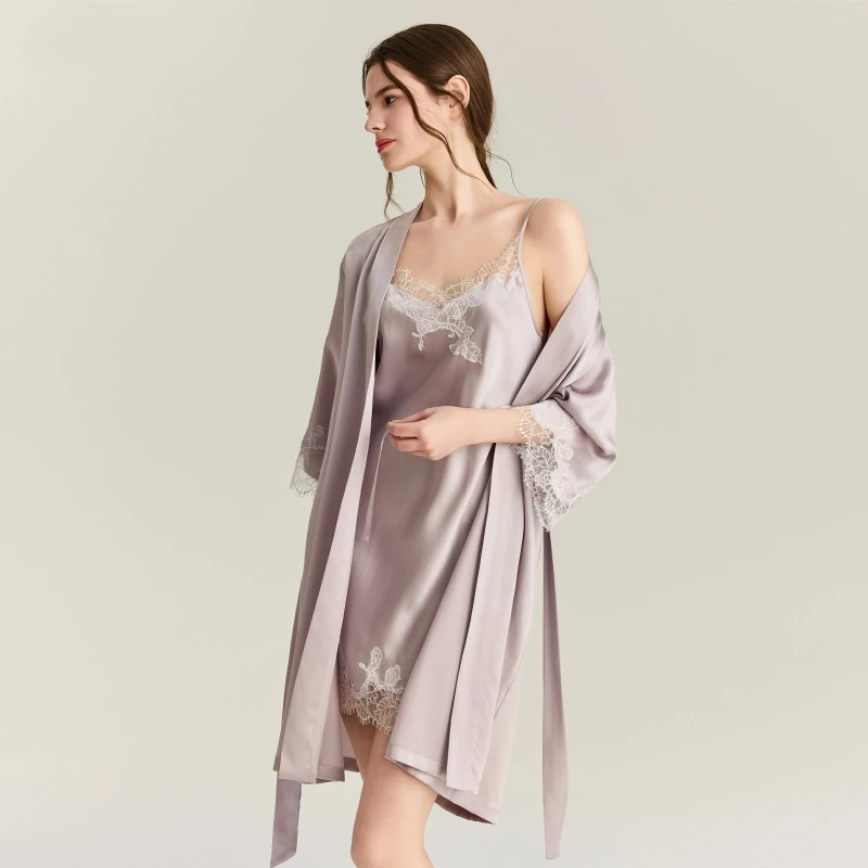22 мм 100% шелковый халат туто – обзор и цена Robe Silk Women
