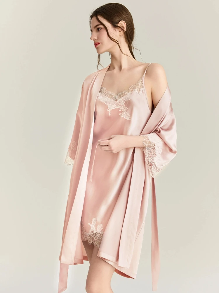 22 мм 100% шелковый халат туто – обзор и цена Robe Silk Women