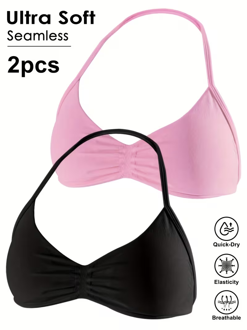 2 шт. Бесшовные сексуальные то – обзор и цена Sports Bra High Impact